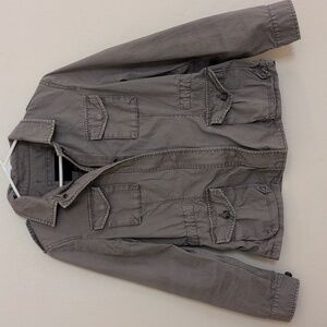 Banana Republic Utility Charcoal Grey Jacket - Size S